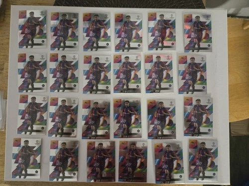 2023-24 Topps Finest UEFA Club Competitions - Lamine Yamal #50 (RC) LOT OF 24