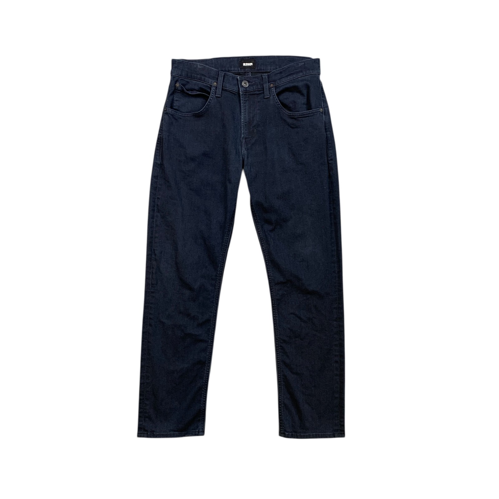 S 32 Blake Slim Straight Zip Fly Dark Wash 5 Pocket Stretch