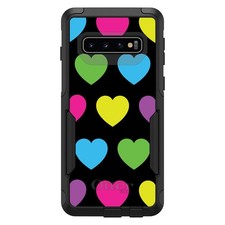 OtterBox Commuter for Galaxy S Choose Model Black Multi Color Hearts