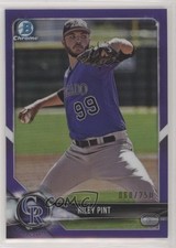 2018 Bowman Chrome Prospects Purple Refractor 60/250 Riley Pint #BCP219 0wq