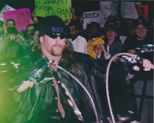 Undertaker 8x10 Wrestling Photo WWF Raw Boston Oct 30 2000 Biker Era WWE
