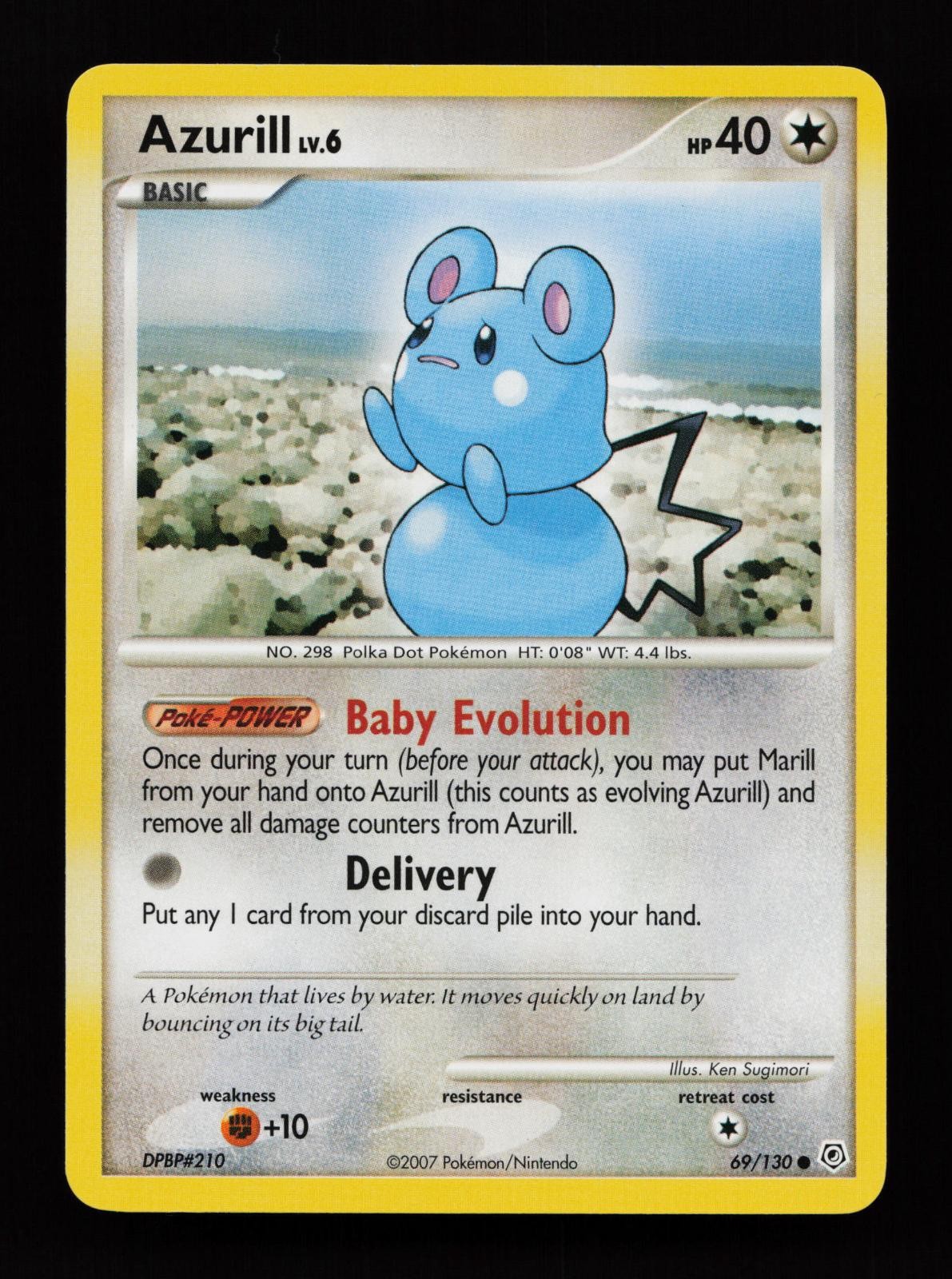 Azurill 69/130 Common Diamond & Pearl Pokemon Cards