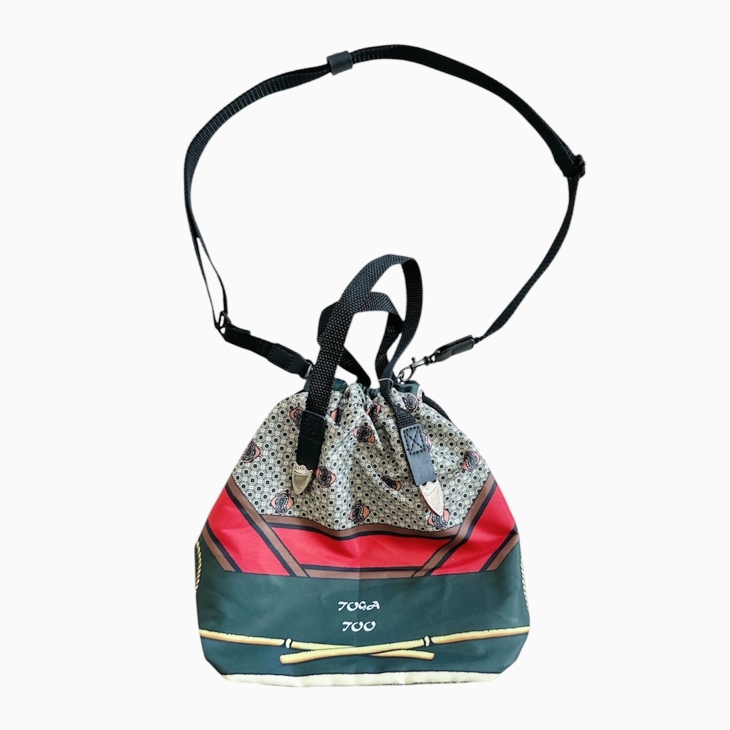 TOGA Archives TOGA TOO Americana Conjoined Mini Drawstring Shoulder Tote Bag