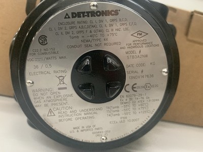 Det-Tronics STB3A2NW - 226365-133 Model STB Sensor Termination Boxes