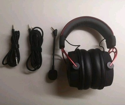 HyperX Cloud Alpha Red Over the Ear Pro Gaming Headset