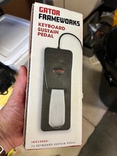 Gator Frameworks GFW-KEYSUSTAIN Keyboard Sustain Pedal &ndash; New