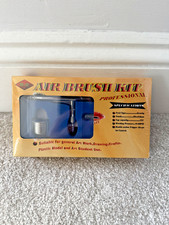 BD-132 Kit Aerografo Alimentazione Gravità Doppia Azione per Modello/Gundam/Nail Art NUOVO