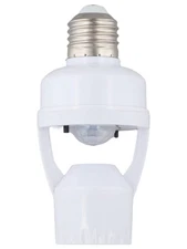 E27 Motion Sensor Adapter for Convenient For Automatic LED Light Control