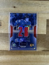 2025-26 SP Game Used Colton Dach NHL Masters /299 #NM-68 Chicago Blackhawks