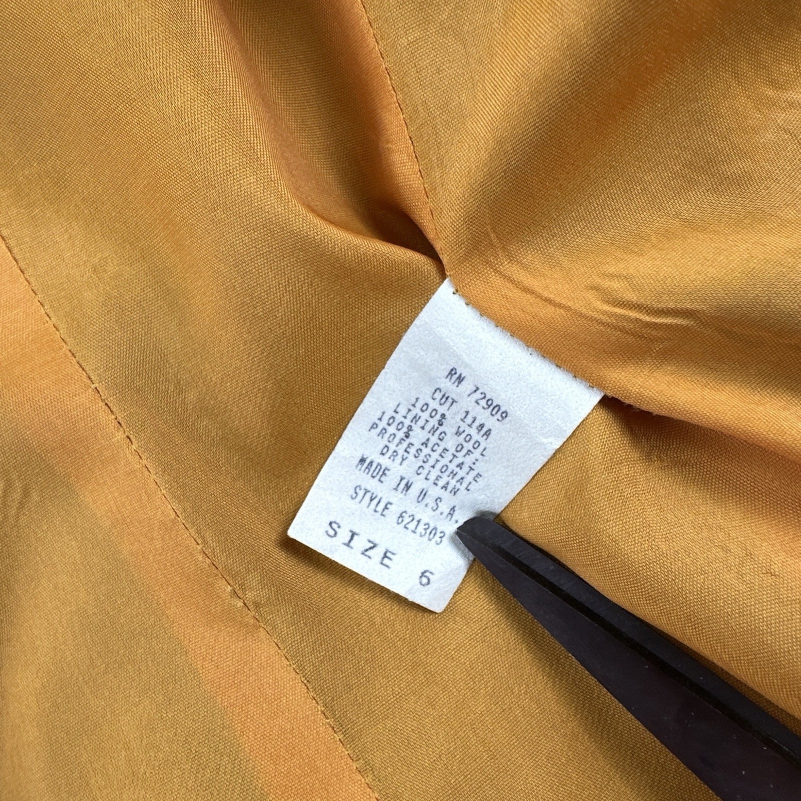 Hairston Roberson Designer Western Blazer Cropped Colorblock Womens 6 VTG NWOT image 10