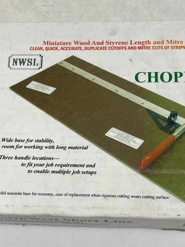 The Chopper III by North West Short Line Miniaturist Cutting Mitre Tool 59-4 - Image 3 of 4