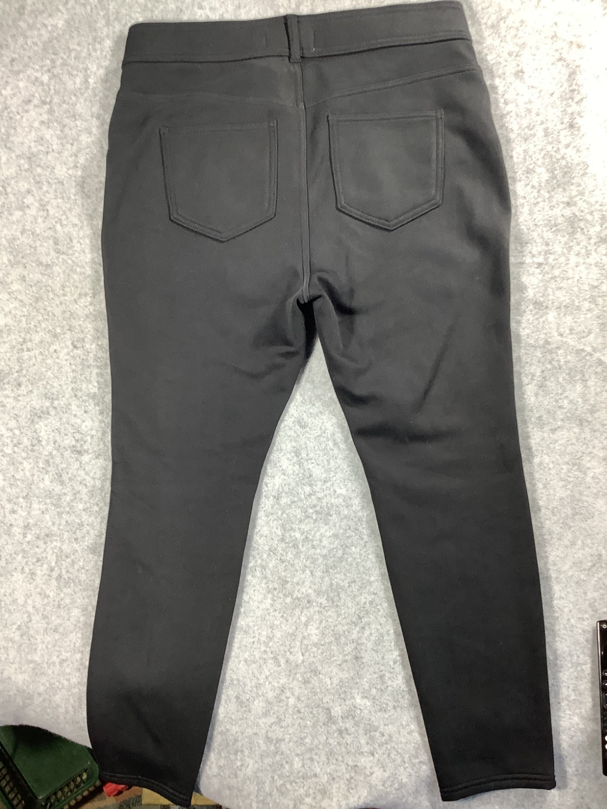 Next Women’s Black Full Length Jersey Leggings Size 16p Sku 049 image 3