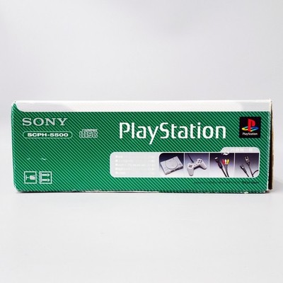 Sony Playstation 1 SCPH-5500 Console System Green Box ver. PS1