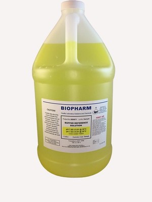 pH Buffer Calibration Solution, pH 7.00   1 Gallon   NIST Traceable Reference...