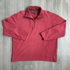 Hugo Boss Sweater Mens XL Half Zip Pullover Golf Casual Embroidered Pullover