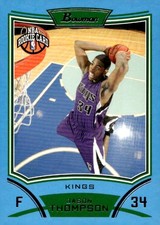2008-09 Bowman #122 Jason Thompson Blue Rookie Card #/499. rookie card picture