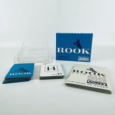 Vintage Parker Brothers ROOK Card Game Complete Cards Instructions Plastic Tray
