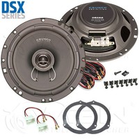 Crunch Auto Lautsprecher FüR Ford C-MAX I 2003-2010 Heck TüR 2-Wege 200W #ATC9