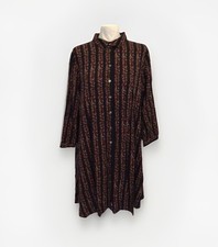 Hush Women’s Multicoloured Button Up Shirt Dress Uk 12