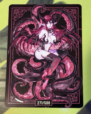 Raising Hell Mana Moon Amanda Lapalme Metal Field Center Double Sided Yugioh TCG