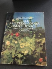 Partituras de piano / Estudios Debussy, esquina infantil, libro de imágenes 2, Dover