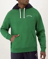 Mens XL Champion Powerblend Fleece Hoodie NWT Blue Green MSRP 60