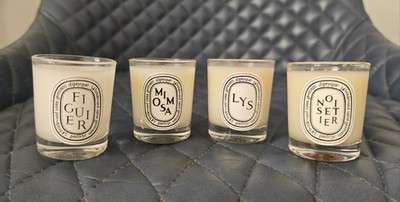 Diptyque Duftkerzenquartett - Lys & Mimosa & Figuier & Noisetier - alle 35g