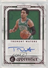 2020-21 Chronicles Excalibur Apprentice Signatures Red Tremont Waters Auto 1c0k