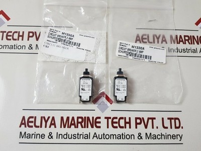 Lot Of 2X Schurter T11-311R 3A Circuit Breaker 3 Amp