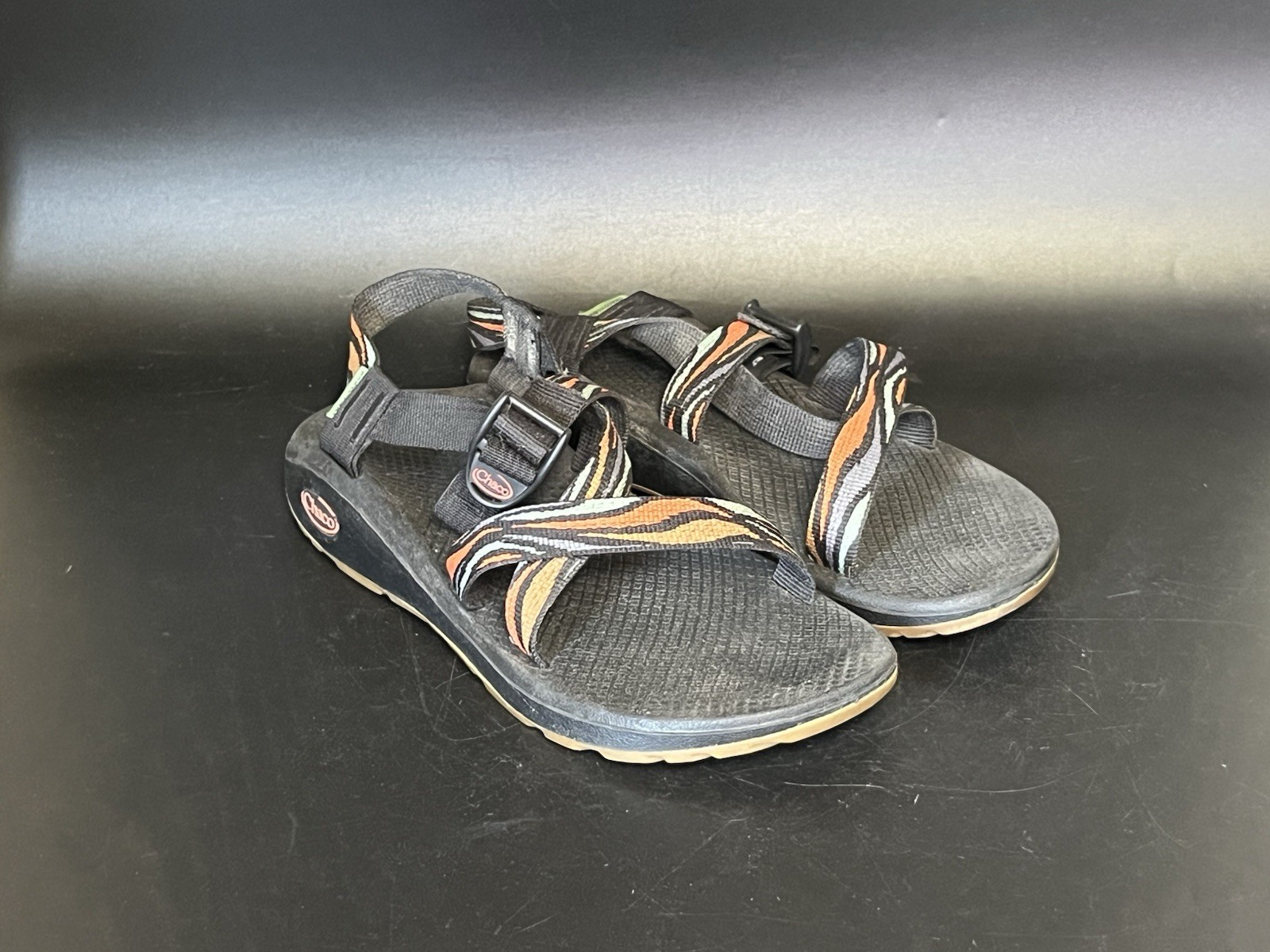 Chaco Z2 Classic Trap B+W Comfort Sandal Women's Size US 9