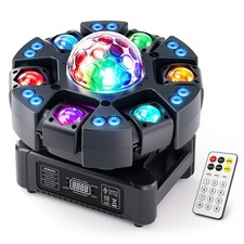 150W Wash 6 Arm Magic Ball LED Light Stage Moving Head Beam Light DJ Disco Party