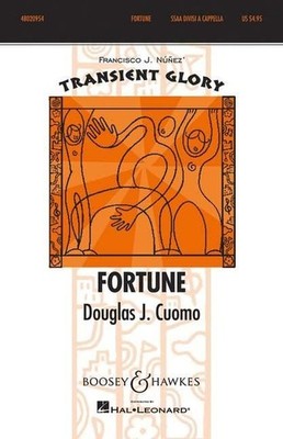 Fortune Choral score treble choir (SSAA divisi) and soloist Cuomo In style of a