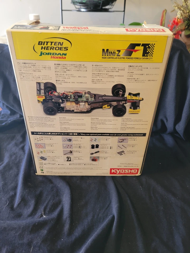 Kyosho Mini Z F1 Jordan Honda Ej11 Jarno Trulli R/C Car Racing Readyset - Image 4 of 4