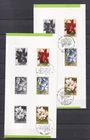[AG7481] Belgium N°2163/2165 Flowers Mailfolder COB FDC € 15,00 SUPERB