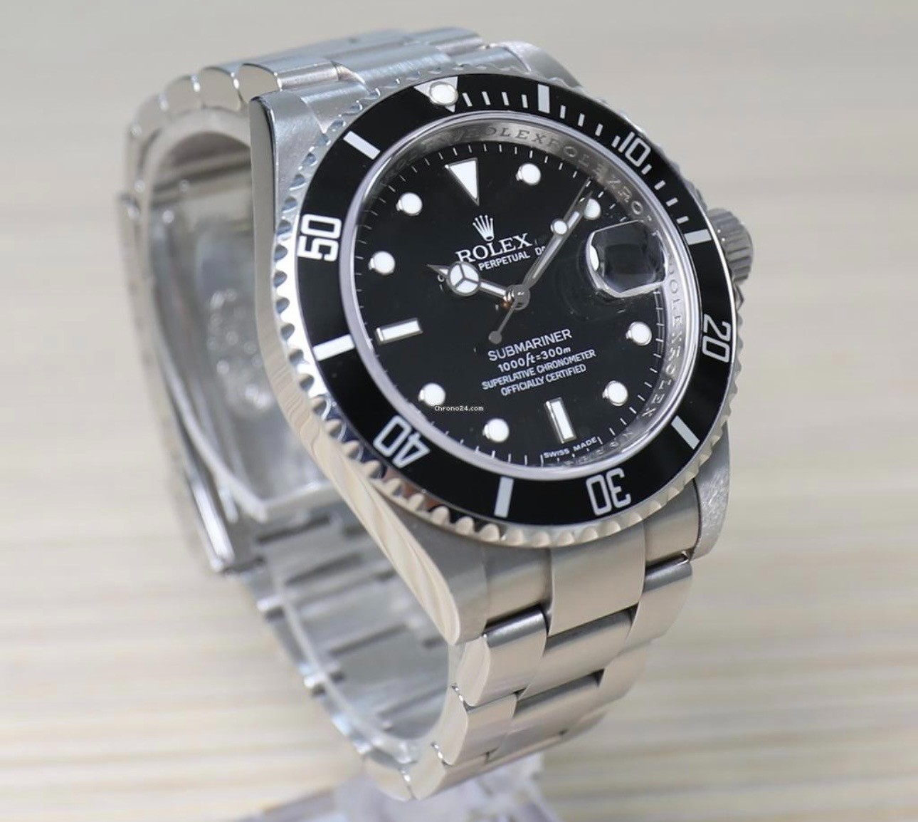 ROLEX SUBMARINER REHAUT AND CERTIFICATES
