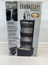 Homedics Envirascape Sparkling Falls Tranquility Waterfall With Light NIB