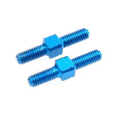 3x18mm Aluminium Aktuatoren (2 Stück) W202 für Tamiya 54247 Fernsteuerung RC