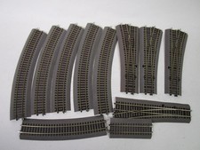 Pakiet miniaturowy. Roco H0 tory, zwrotnice z łóżkiem XX8071