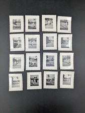 Vintage Military Base Snapshot Photos WWII Era Lot of 16 READ