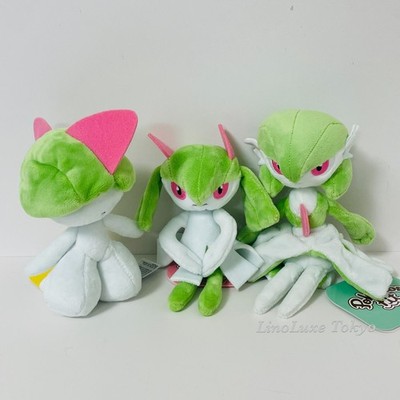 Pokemon Sitting Cuties Plush Ralts Kirlia Gardevoir Stuffed Toy Japan Set of 3