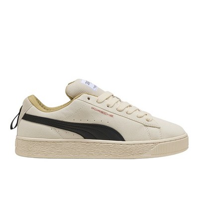 PUMA Porsche Legacy Suede Xl Lace Up  Mens White Sneakers Casual Shoes 30909102