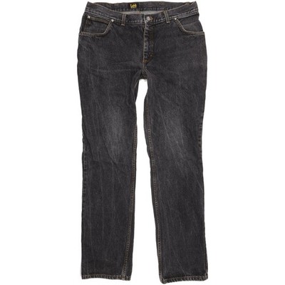 Lee Herren Jeans schwarz Straight Regular W38 L34 (106365)
