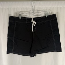 Tommy Bahama Swim Trunks Men's XL Black Unlined Swimming Drawstring