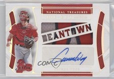 2022 Panini National Treasures Holo Silver 4/10 Connor Wong #DCMS-CW Auto qf8