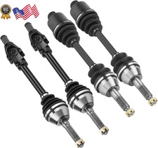 Front Rear CV Axle Full Set for Polaris Sportsman 400 500 HO 600 700 EFI 2003