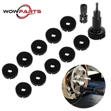 12in1 Wheel Stud Hub Cleaner Rust Removal for Brake Disc Polishing Grinding Tool