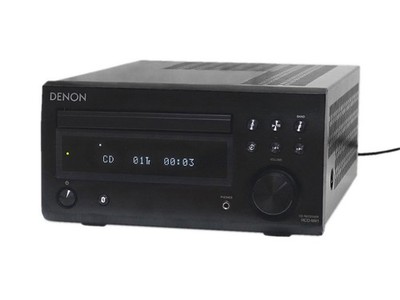 DENON RCD-M41 Bluetooth CD Receiver 2017 w/ Remote Power Cord Tested Japan