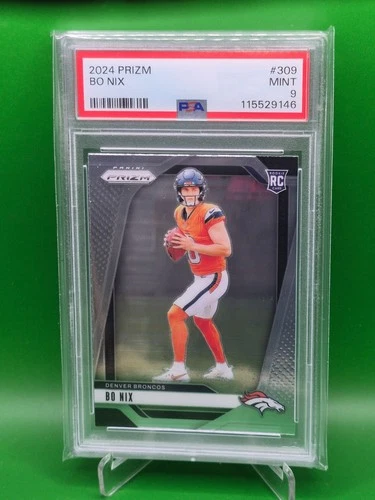 2024 Panini Prizm - Rookies Bo Nix #309 (RC)