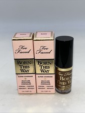 Too Faced Born This Way Multi-Use Sculpting Concealer Sable 0.06 Fl Oz Lot of 2