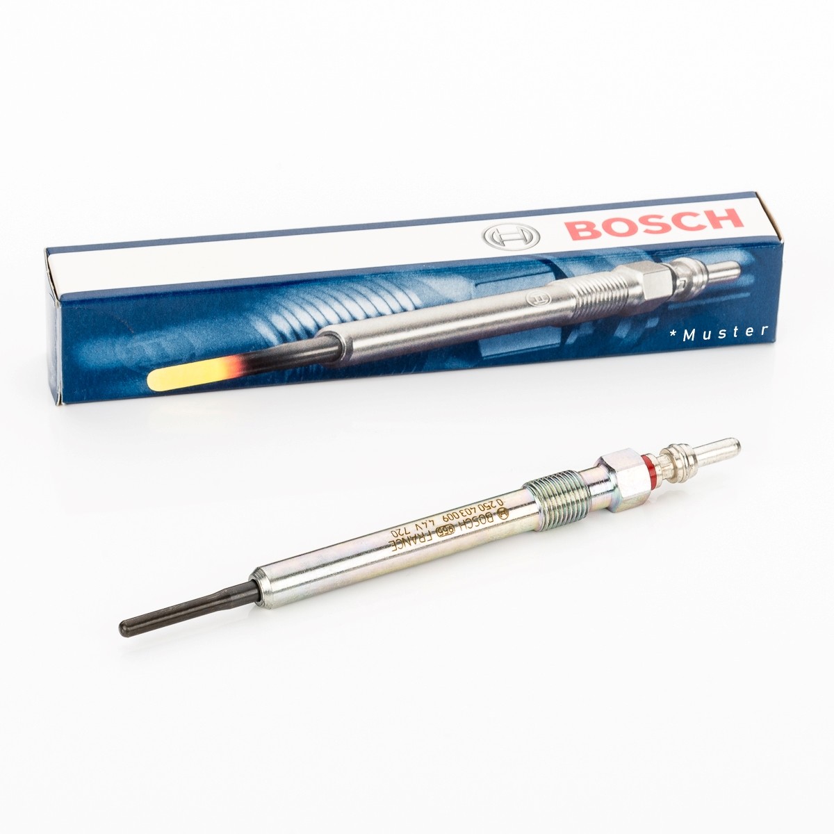 Glow Plug original Bosch Duraterm 0250202038 for JEEP CHEROKEE KJ 2.5CRD 2.8CRD